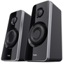 Trust Tytan 19019 - Altavoces 2.1 con Subwoofer de Madera, 120W Potencia Pico (60W RMS), Mando a Distancia Cableado, para PC, Laptop, TV, Música, Películas y Juegos